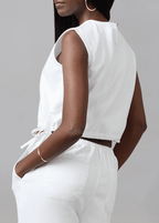 Cotton Twill Top - Chic Life