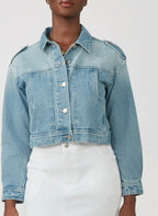 Cropped Denim Jacket - chic life.com