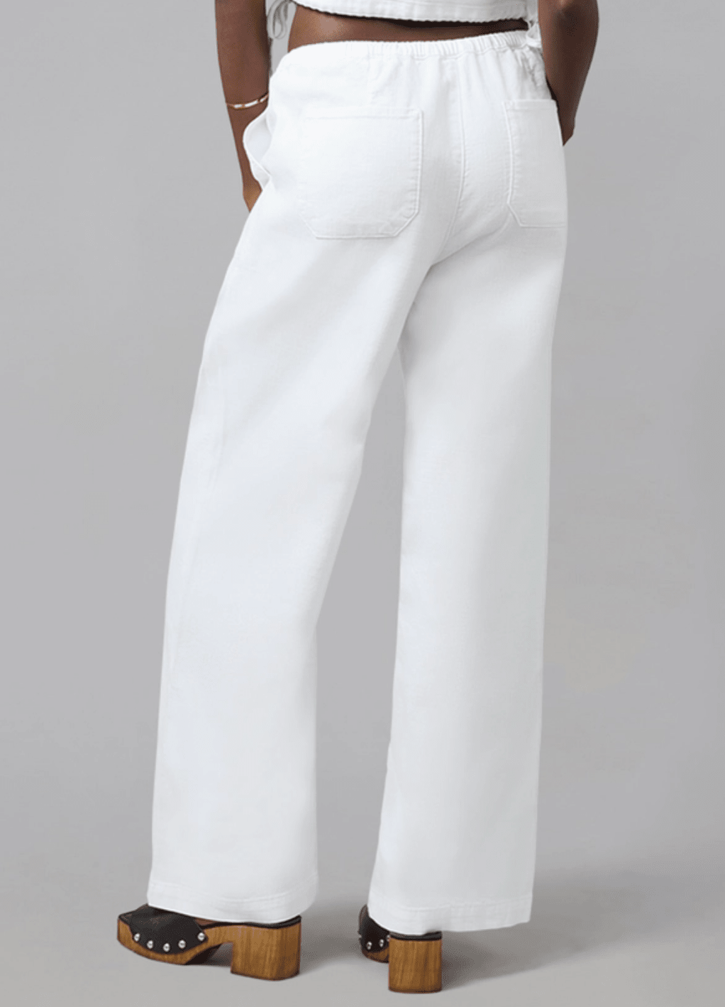 Mid Rise Cotton Twill Trouser - Chic Life