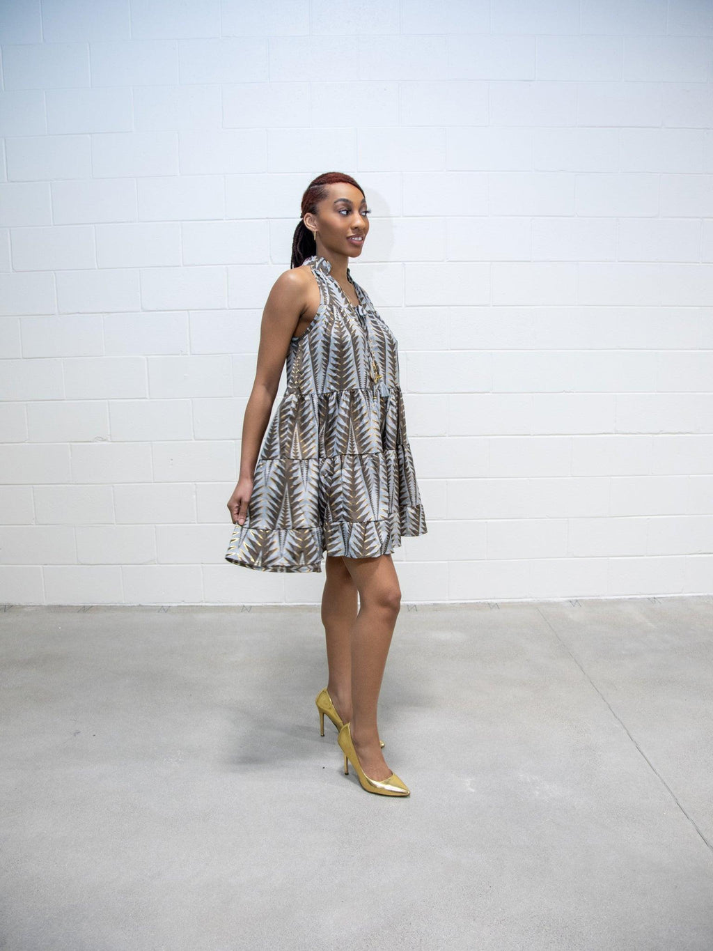 Short Tiered Dress - chic life.com