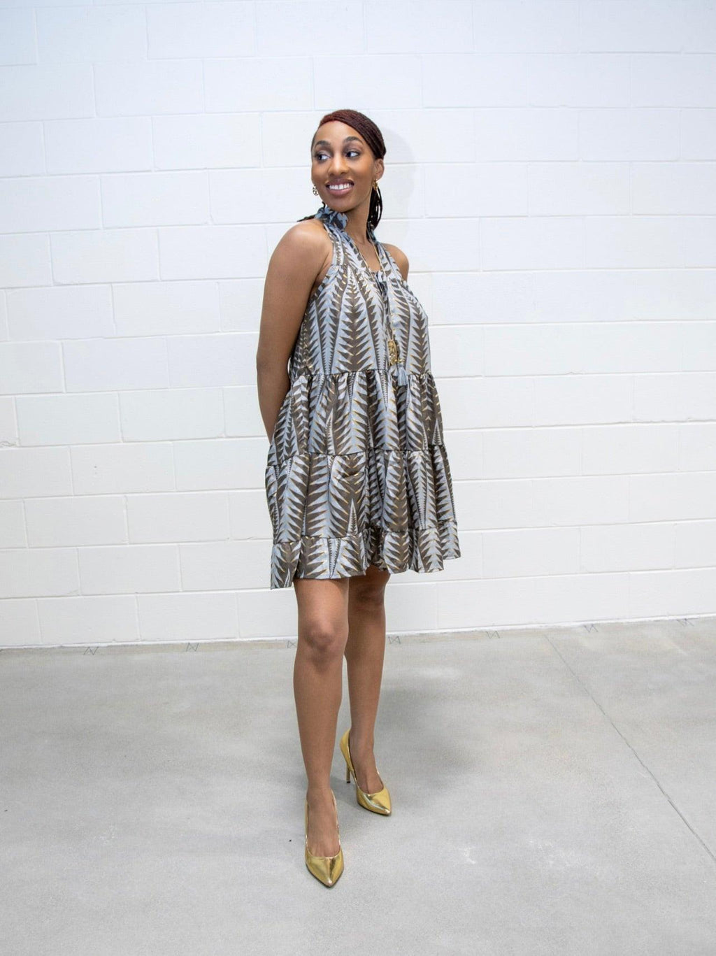 Short Tiered Dress - chic life.com
