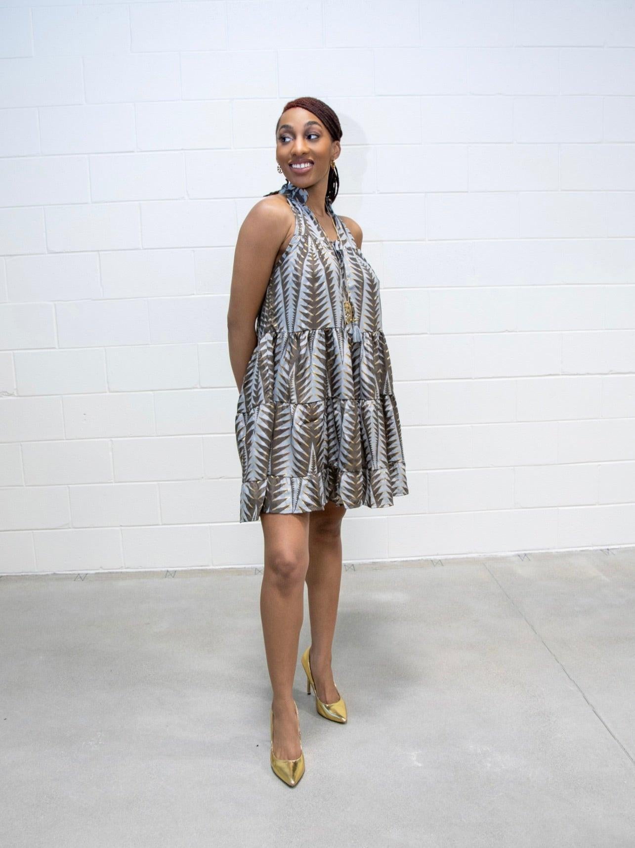 Short Tiered Dress - chic life.com